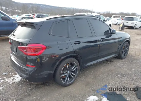 2020 BMW X3 M z USA, uszkodzony, nr VIN 5YMTS0C00LLT10162